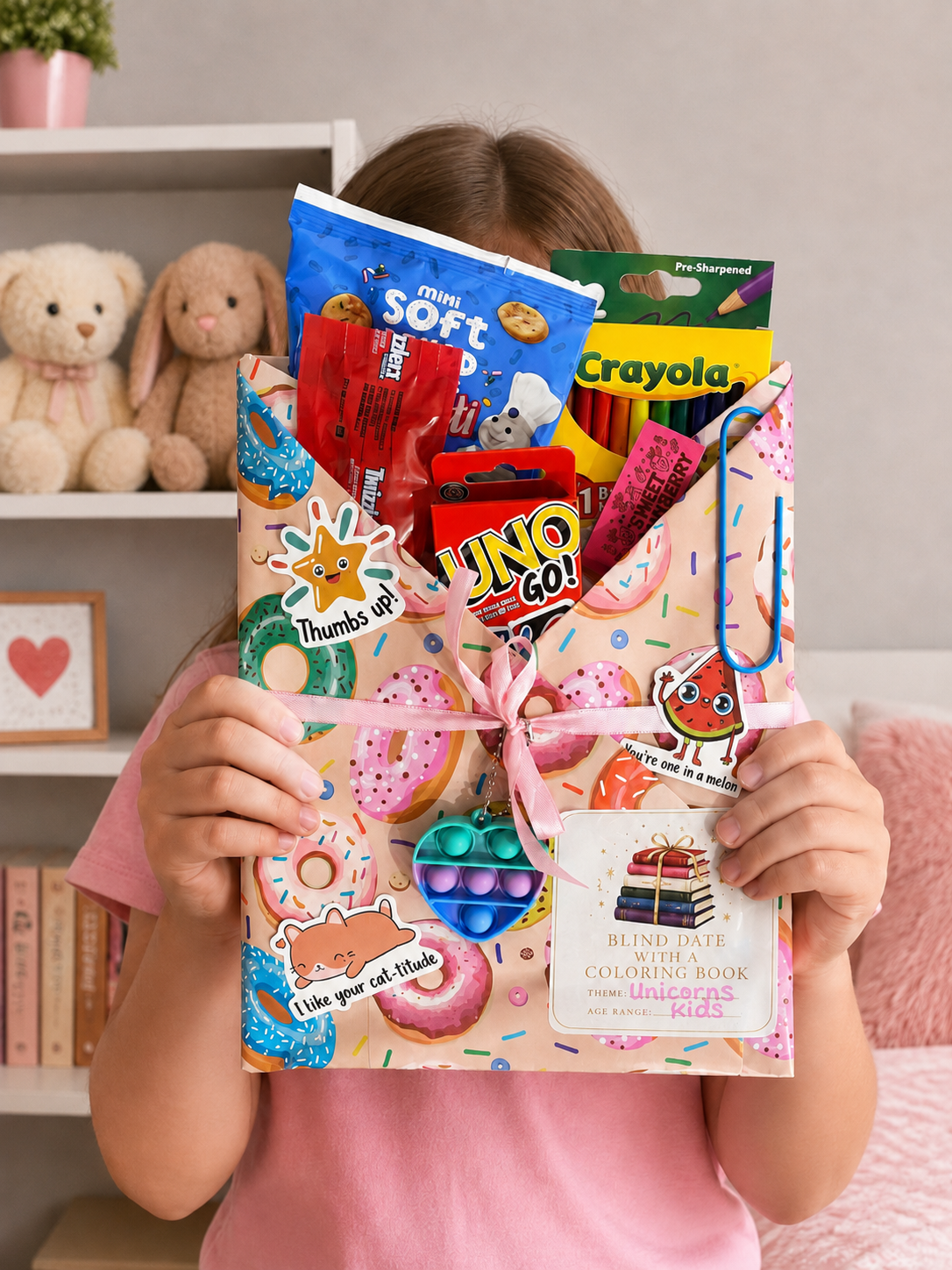 Blind Date with a Coloring Book for Kids (Ages 3 - 12)