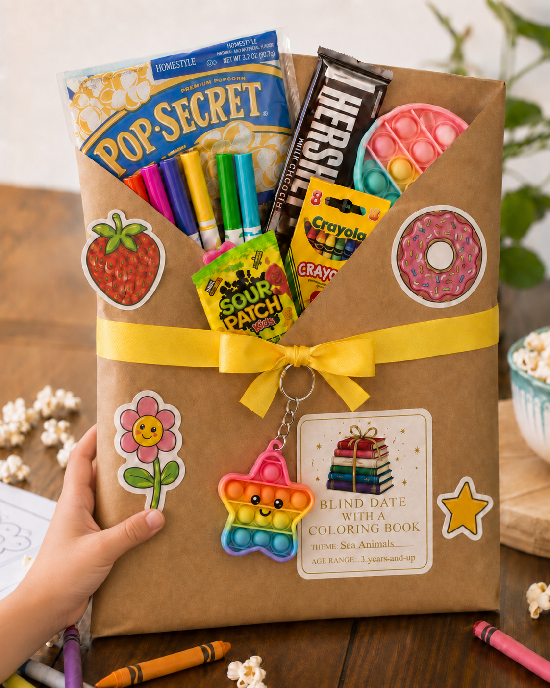 Blind Date with a Coloring Book for Kids (Ages 3 - 12)